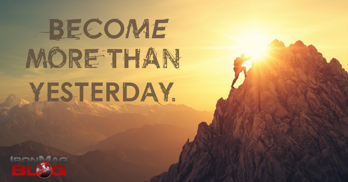 become more than yesterday