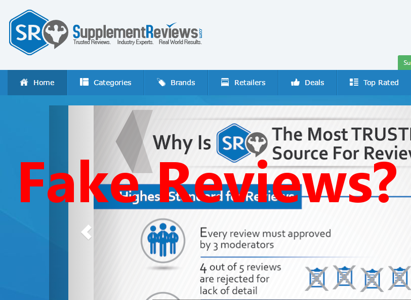 Beware of Fake Supplement Reviews! Beware of Fake Supplement Reviews!