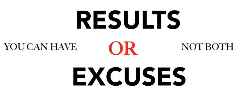 Your Excuses Show Your Lack of Prioritization