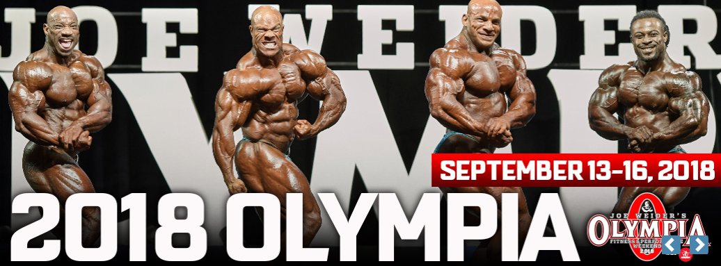 2018 Mr. Olympia Preview
