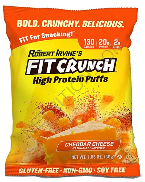 Fit Crunch High Protein Puffs: High-Protein Snacking