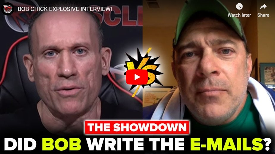 Bob Chick EXPLOSIVE Interview with Dave Palumbo!