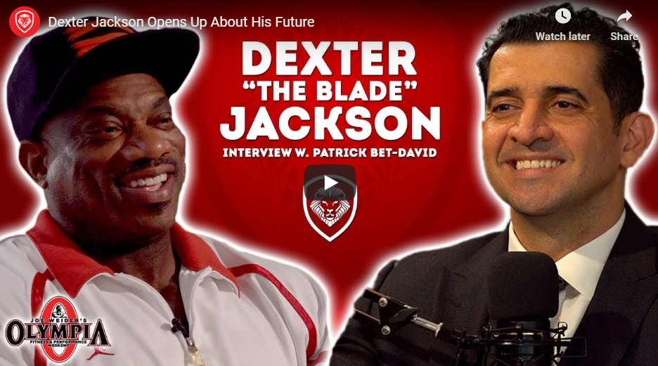 Dexter Jackson May Not Call the Olympia His Farewell Show