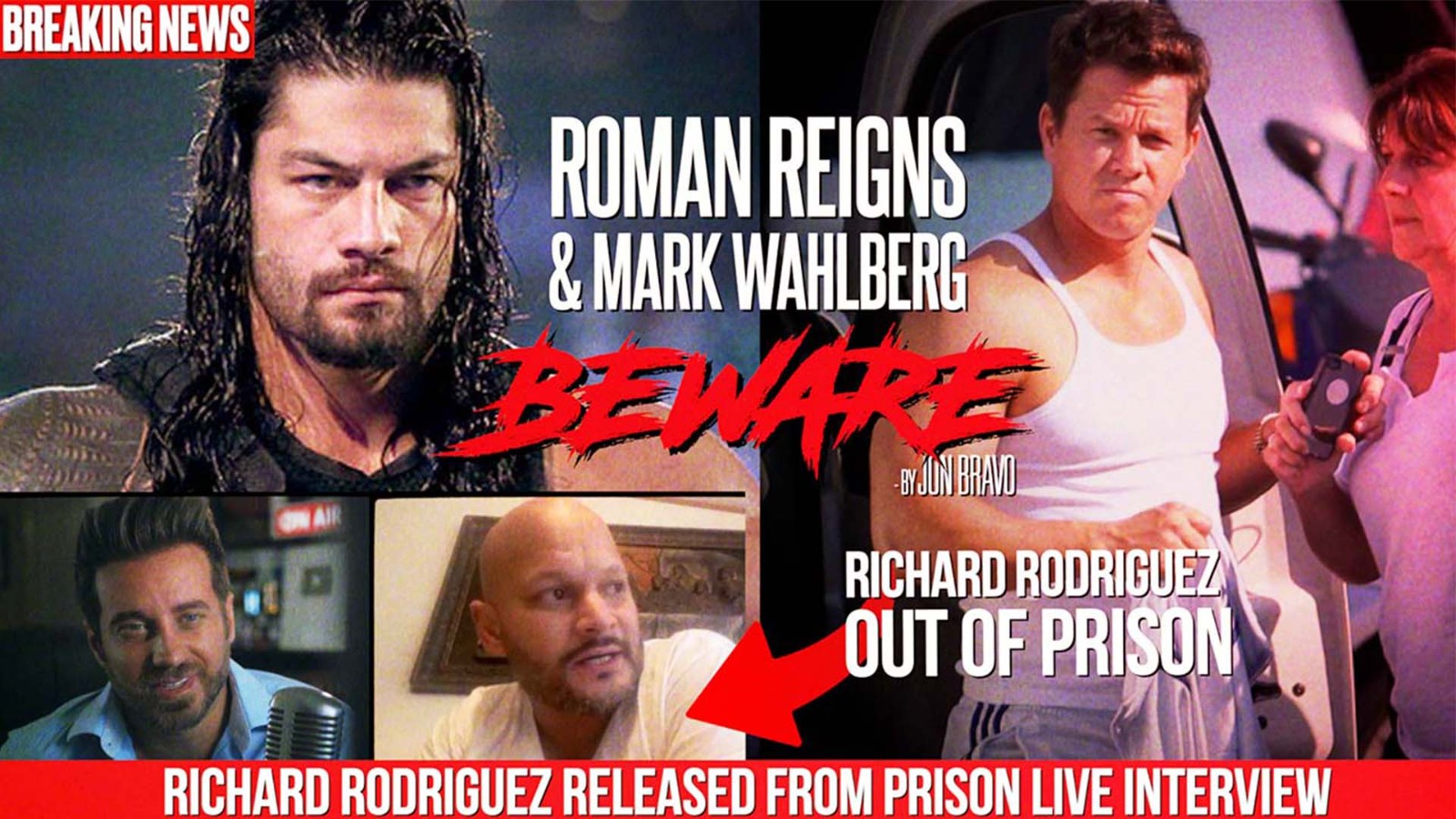 Anabolic Steroid Claims Against Roman Reigns & Mark Wahlberg