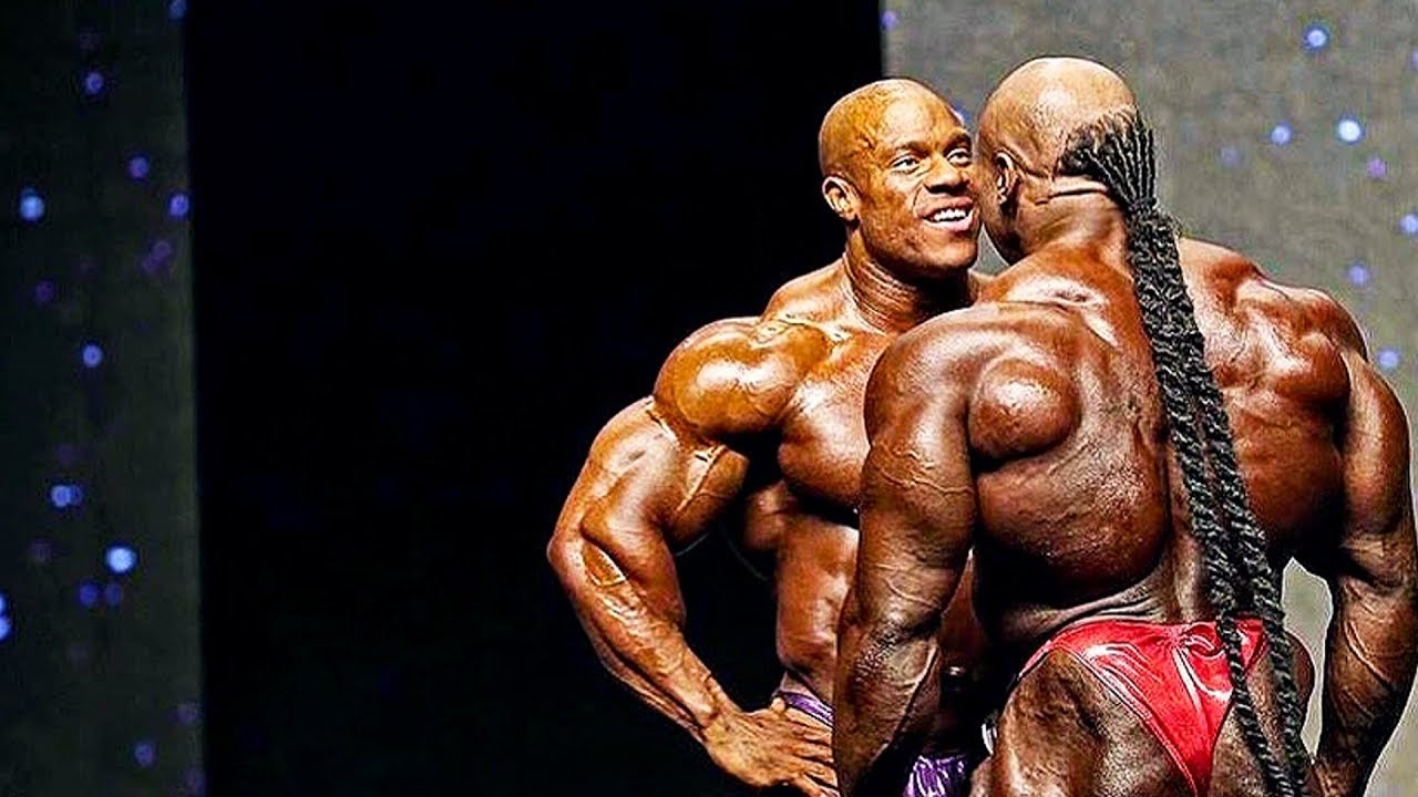 Kai-Greene-vs-Phil Heath-Kai-Greenes-Last Olympia-2014