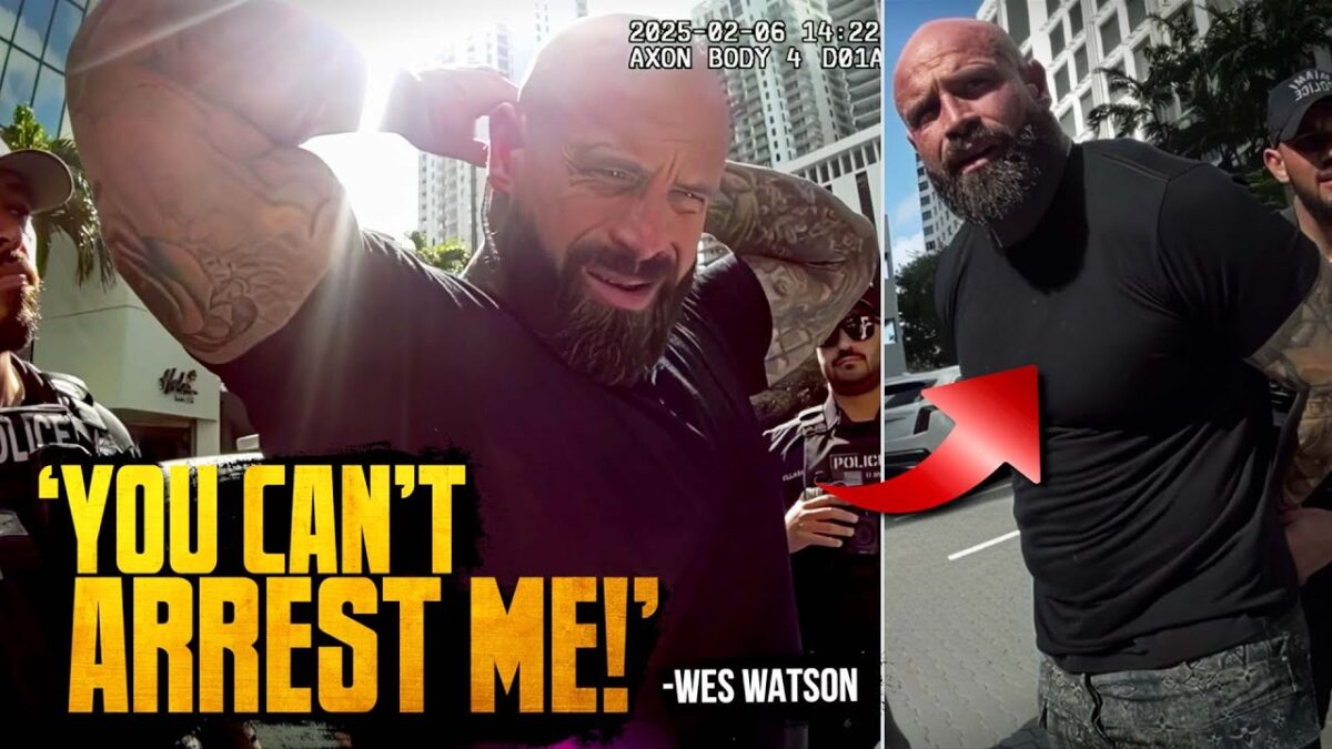 Jon Bravo Films Publishes Wes Watson’s Arrest Video IronMag