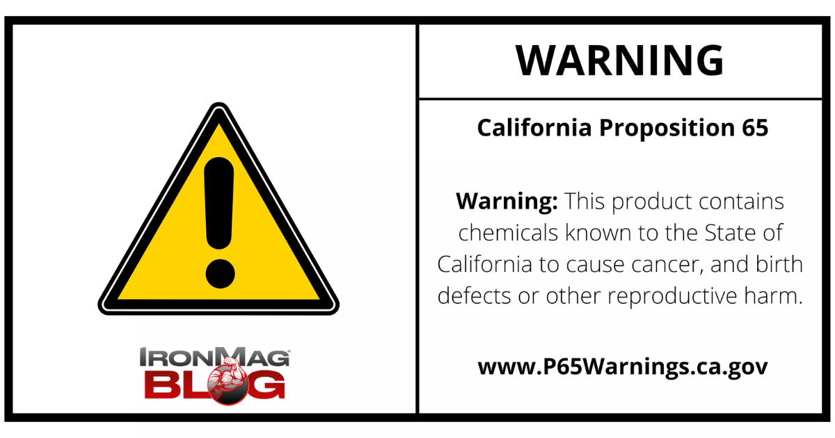 Prop 65: What It Is and What It Means