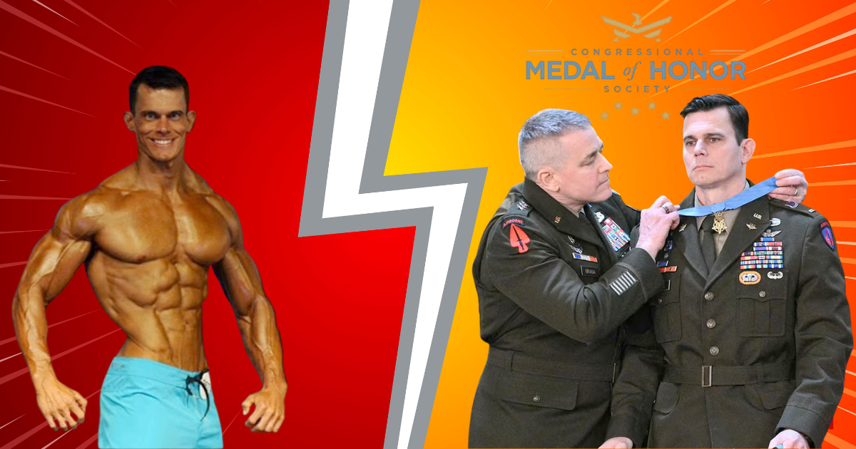 A Bodybuilder Wins The Congressional Medal of Honor A Bodybuilder Wins The Congressional Medal of Honor