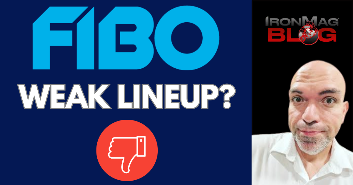 Weak Lineup At 2026 FIBO – WHY?!