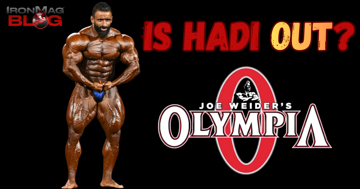 Hadi Choopan – Is He Really Out Of The Olympia?