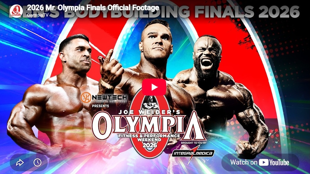 2026 Mr. Olympia Finals Official Footage @OlympiaTV