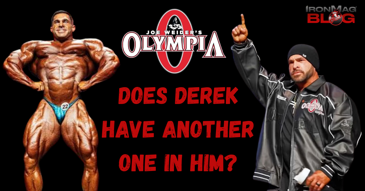 Derek Lunsford Will NEVER Win Another Olympia?
